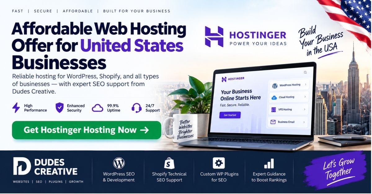 Affordable Web Hosting Offer for United States Businesses